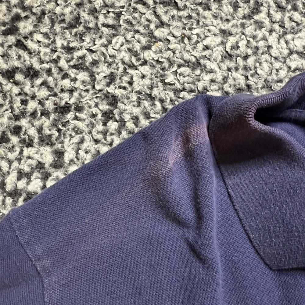 Polo by Ralph Lauren 100% Cotton Navy Blue Polo Shirt